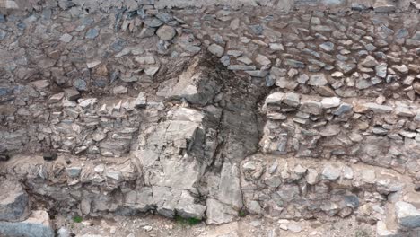 partially restored lookout tower of great wall of china