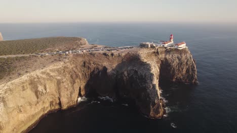 faro del cabo de sao vicente, sabios, algarve, portugal