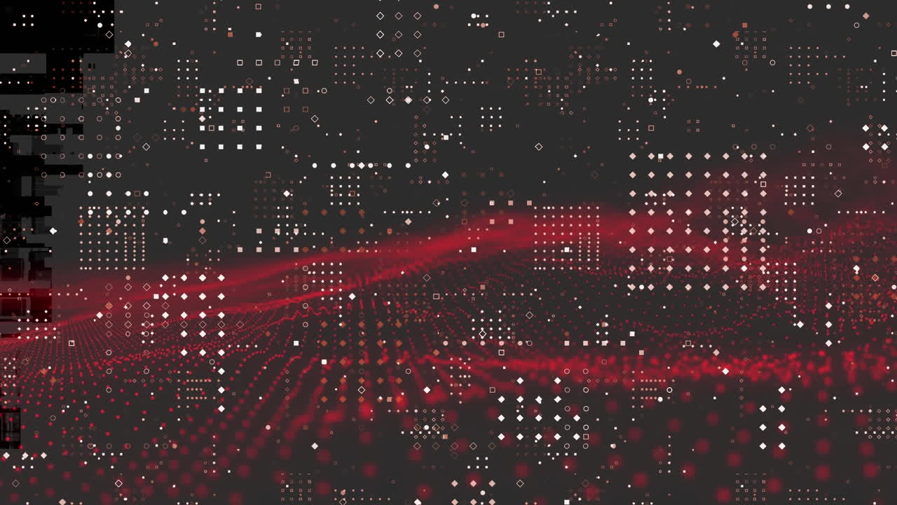 Animation of markers and data processing