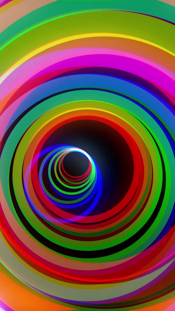 patrón de espiral abstractamente colorido