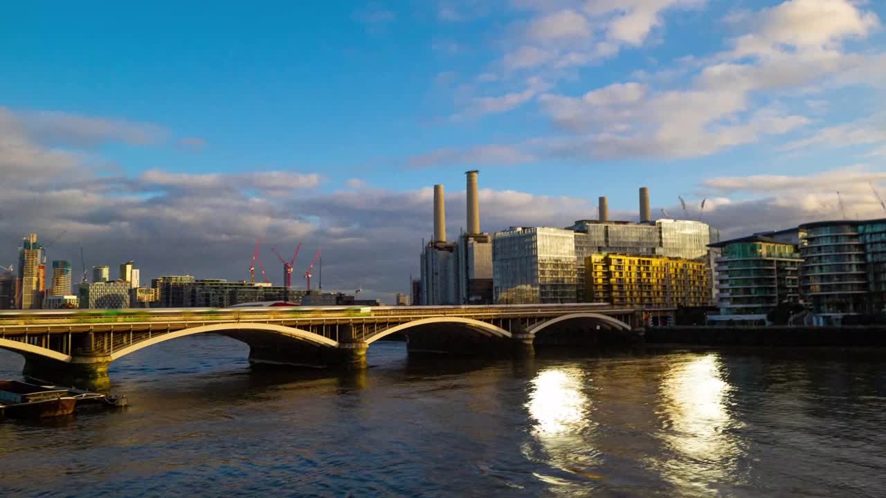 시 브리지에서 배터시 발전소의 하이퍼스