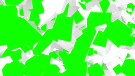 4k. fondo digital abstracto. pantalla verde. con bucle sin costuras.
