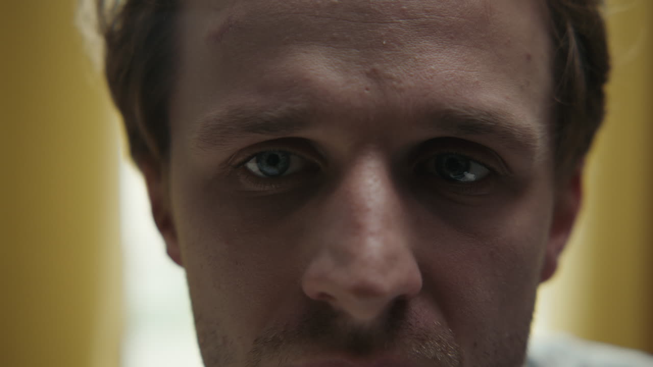 retrato en primer plano de un hombre