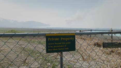 Private-Property-Sign-of-Ben-Ohau-Station-in-National-Reserve-Mount-Cook-National-Park