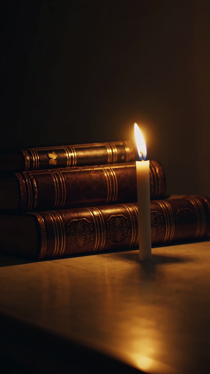 Old Books and Candle
