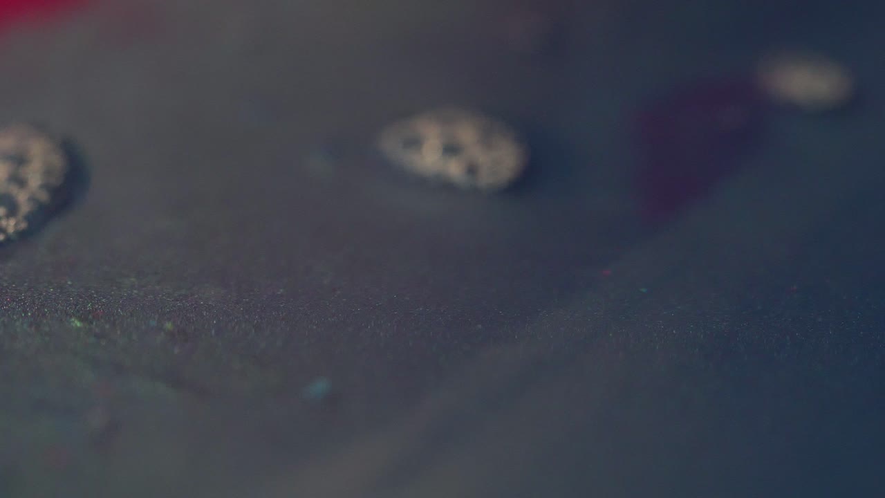 거품 및 액체의 추상적인 매크로 사진