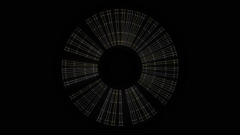 radial geometric pattern