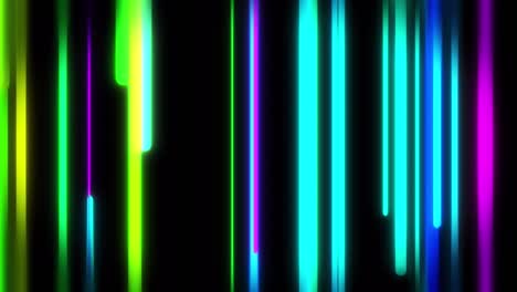 joyfully colored vertial lines forming an endlessly looping video background