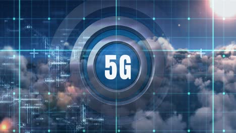 5g network connections, the future of digital global connectivity 4k