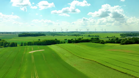 Ein-Ruhiger-Fluss,-Umgeben-Von-üppigen-Grünen-Wäldern-Und-Ackerland-Unter-Einem-Wolkigen-Himmel