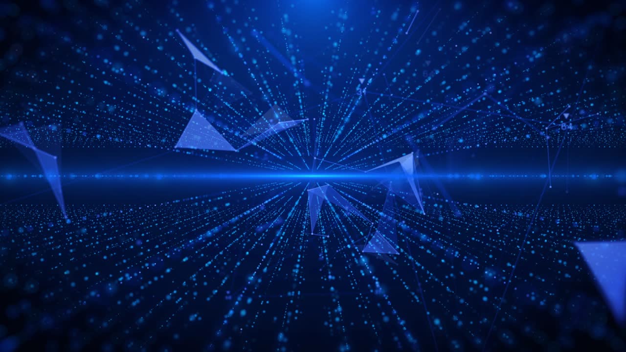 Digital data number network cyber security protection. Binary code sampling information futuristic seamless loop 4K motion background.