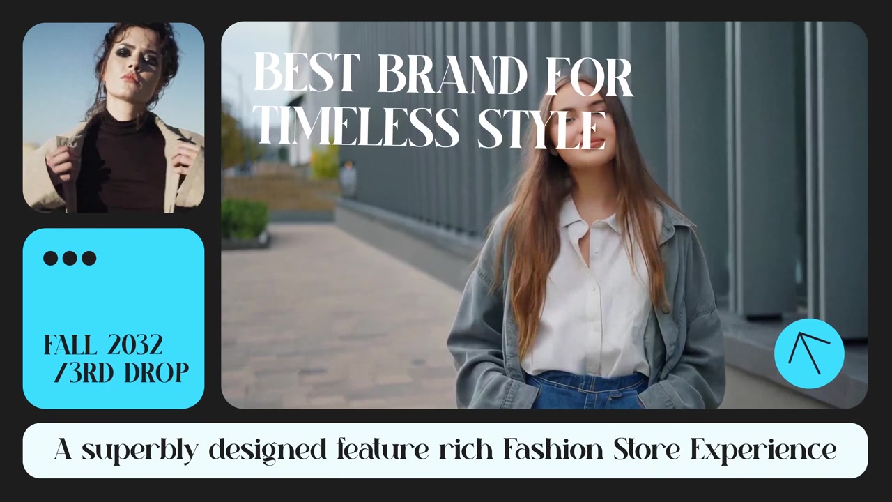 Confident Young Woman in Casual Fashion Looking at Camera