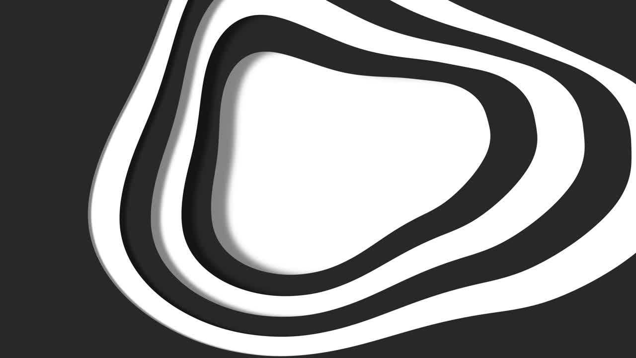 elegante ilustración de ondas monocromáticas con punta afilada