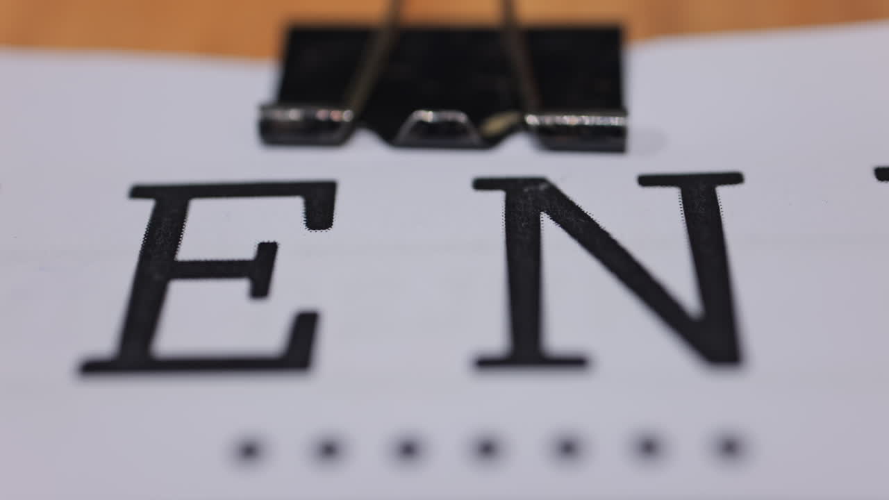 Close up of a Menu cart at an italian restaurant