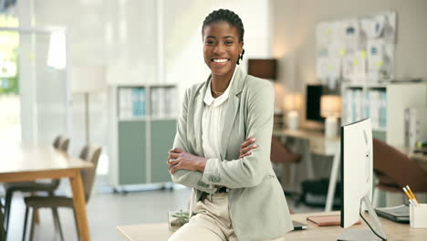 successful business woman in modern office