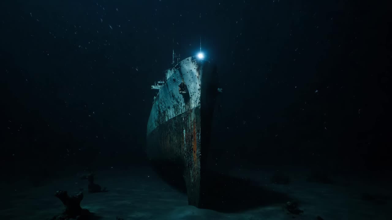 Underwater Shipwreck Exploration