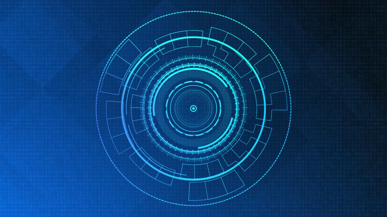 Hologram hud circle interfaces digital data network protection future technology network hitec