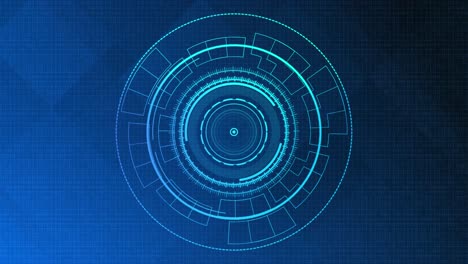 hologram hud circle interfaces digital data network protection future technology network hitec