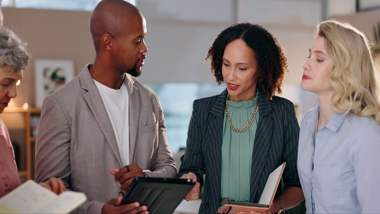 Diverse Business Team Meeting in Office