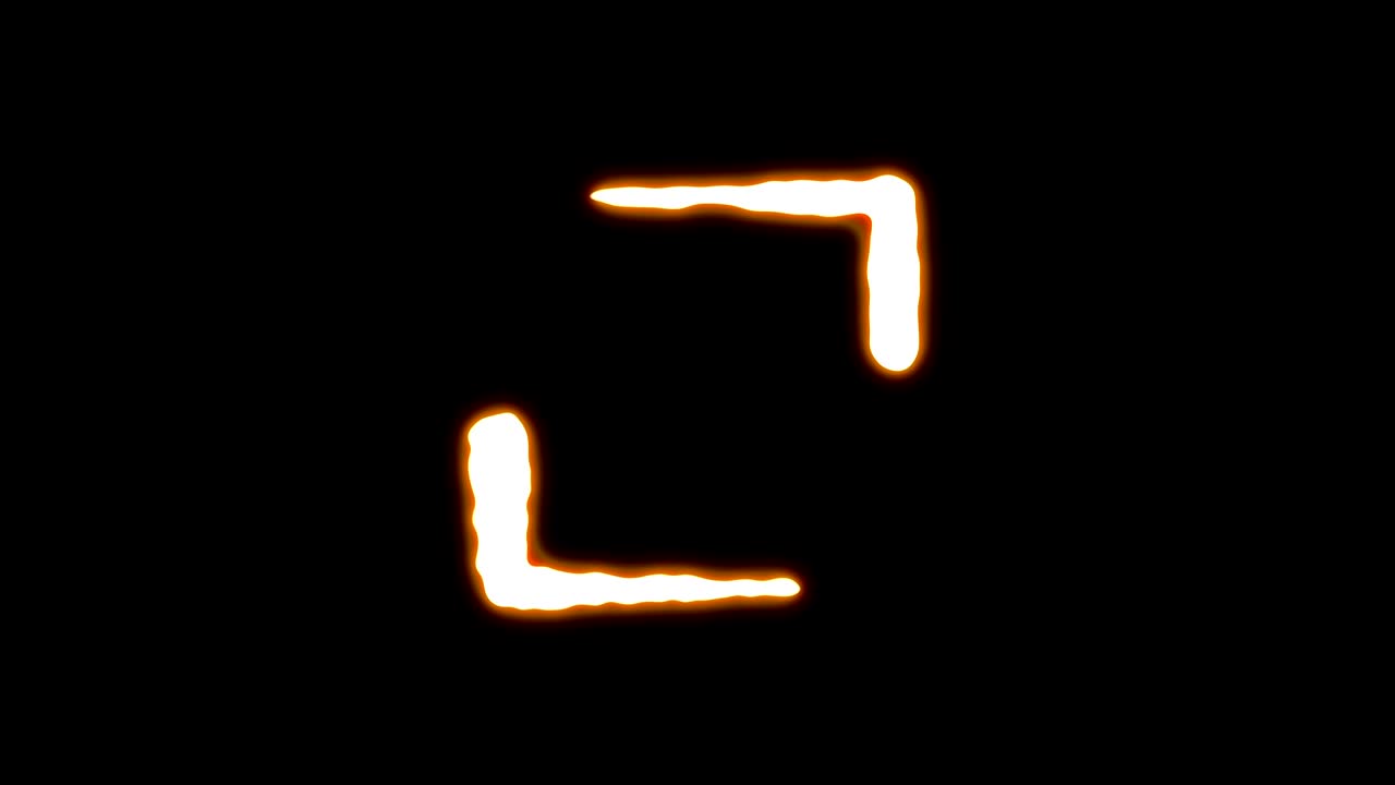 불 사각형 모양의 프레임.