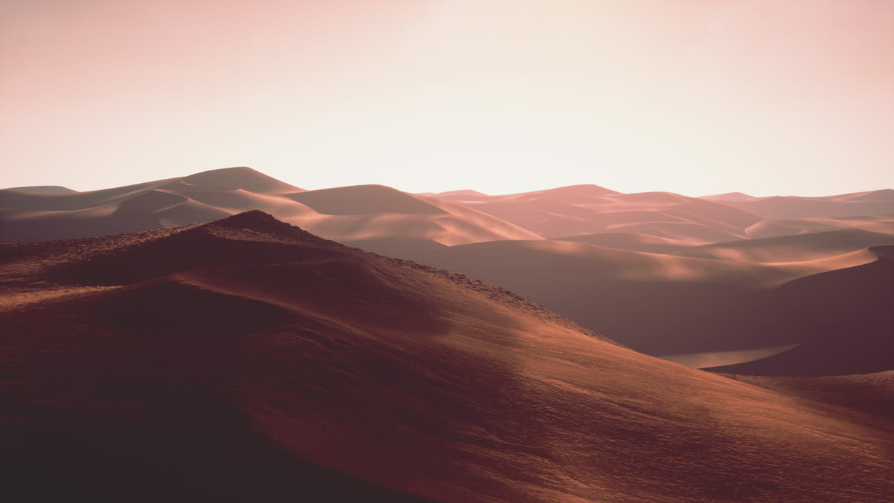Vista aerea del deserto della Namibia e delle dune di sabbia