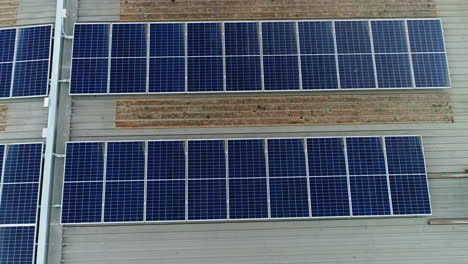 solar panels birds eye view