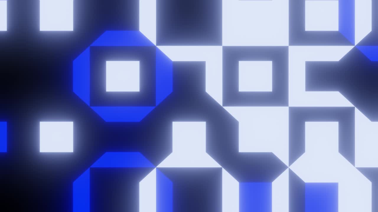 formas geométricas abstractas de fondo. bucle sin costuras