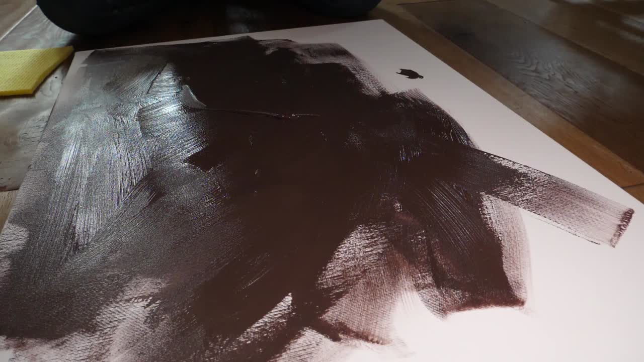 페인팅을 위한 캔버스 준비, 기본 색상, 아크릴 페인팅