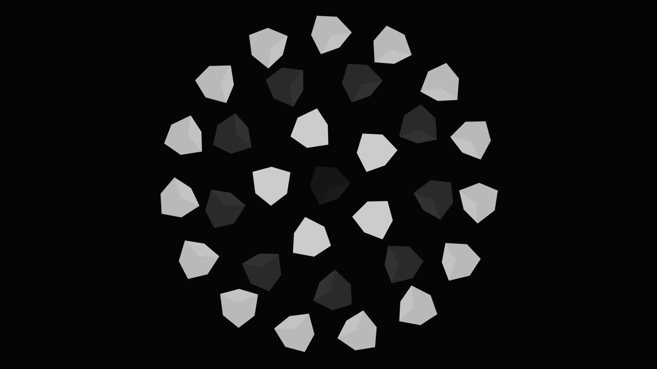 patrón geométrico abstracto en blanco y negro