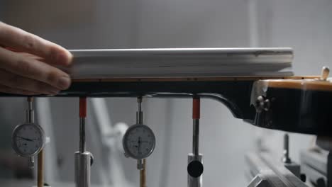 guitar neck repair and quality control