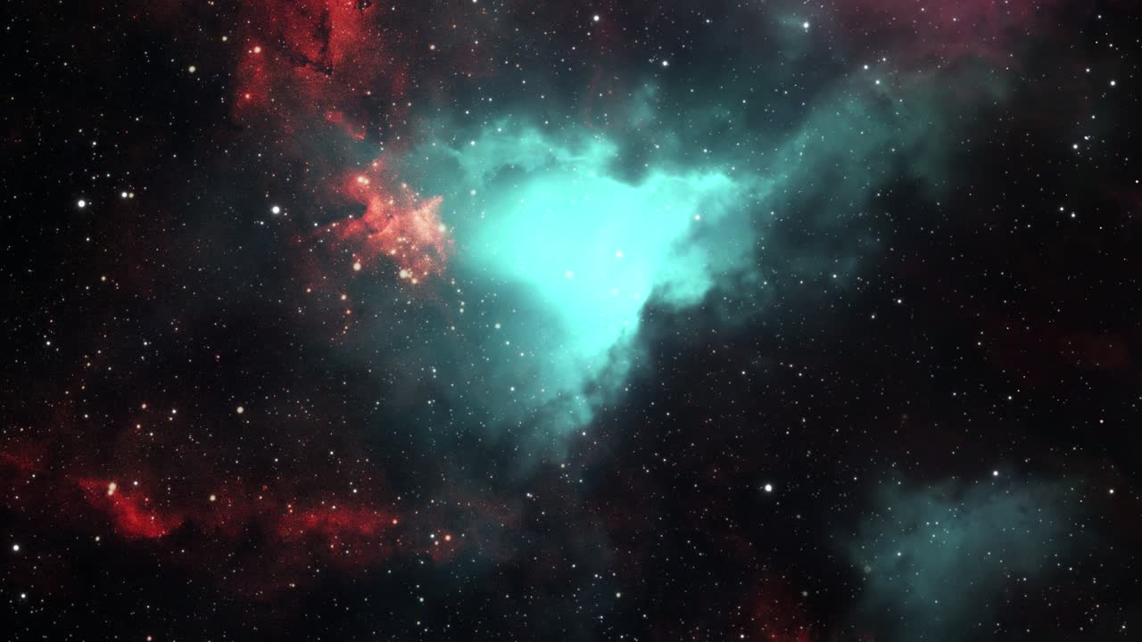 Universe filled with stars, nebula and galaxy