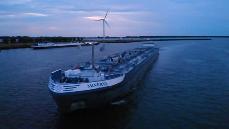 distinctive minerva cruise ship anchored at willemstad port in caribbean sea, curaçao