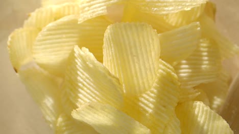 primer plano de las papas fritas