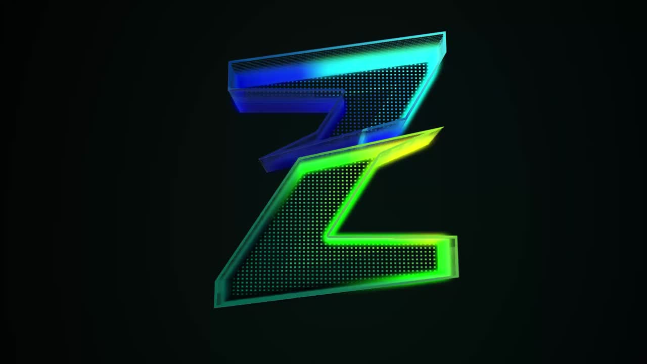 Logo animation video template