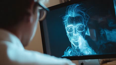 exploring digital humanity: a glimpse into the fusion of technology and self-representation through an innovative 3d avatar on screen