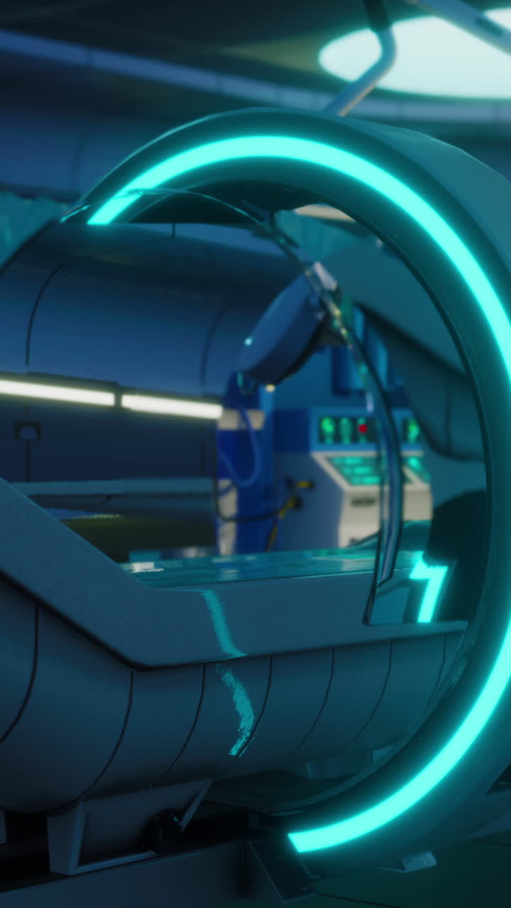 cápsula médica futurista: un vistazo a la atención médica avanzada