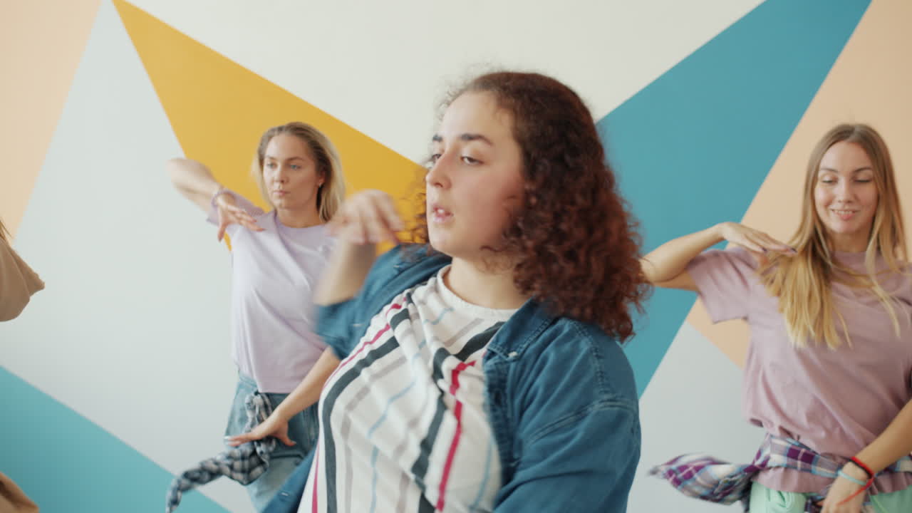 Women in a Dance Class