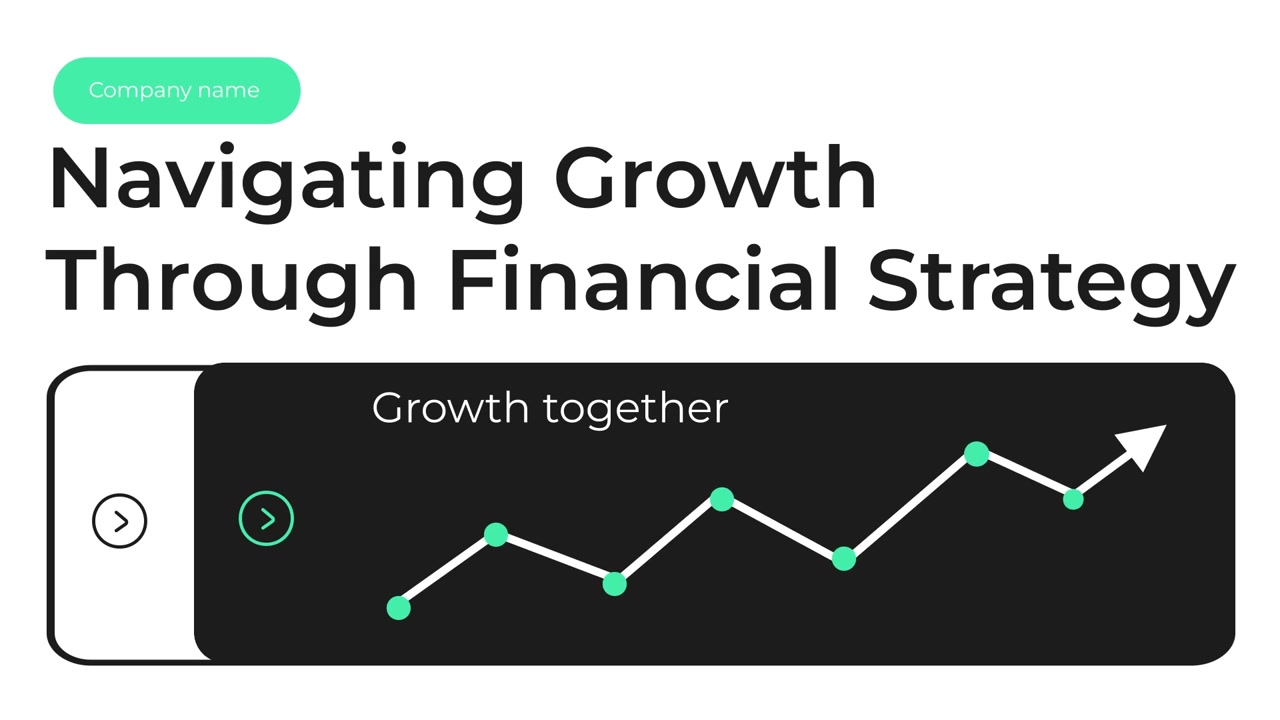 Corporate Financial Strategy Infographic