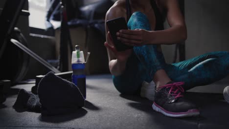 cross training at a gym