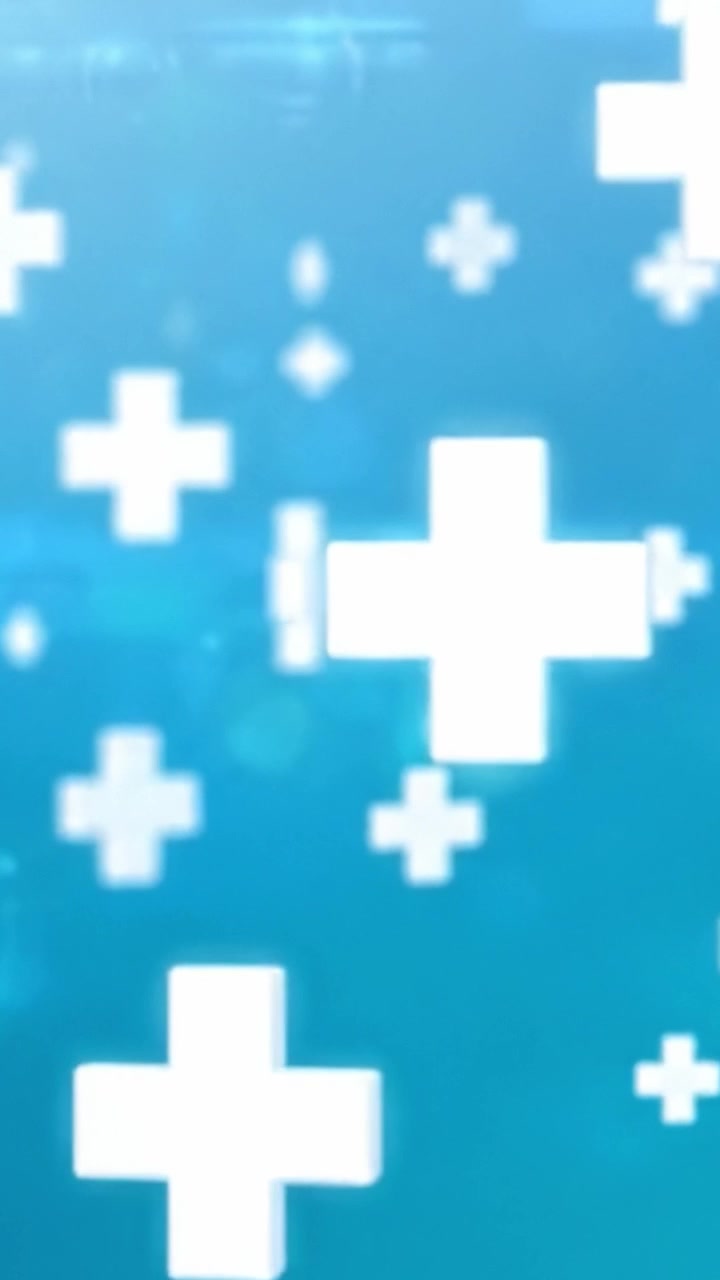 An Engaging Visual Representation Featuring Plus Symbols Against a Vibrant Blue Background, Highlighting Themes of Positivity, Growth, and Connectivity