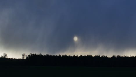 Las-Nubes-De-Lluvia-Eclipsaron-El-Sol-Sobre-El-Bosque