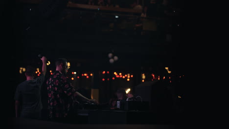 dj performing at a music festival