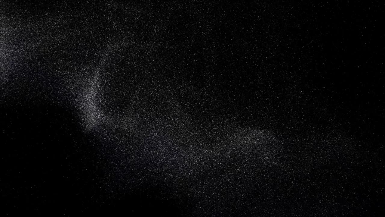 먼지를 모방하는 애니메이션 배경.