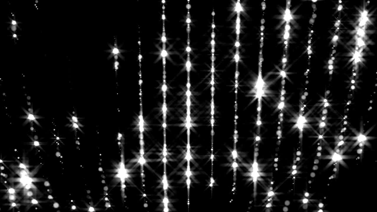 무작위적으로 켜진 반이는 led 조명 줄, 컴퓨터 생성 배경