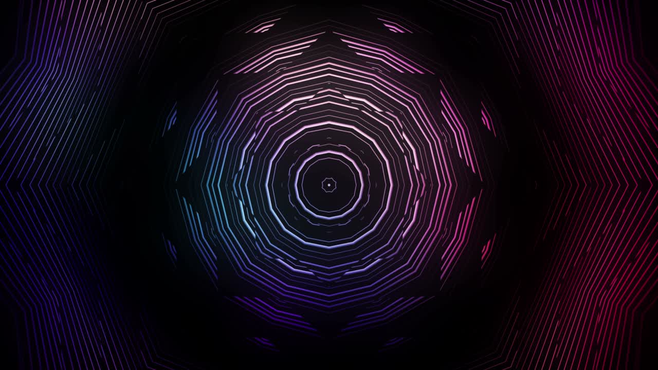 Abstract Lines Background Loop