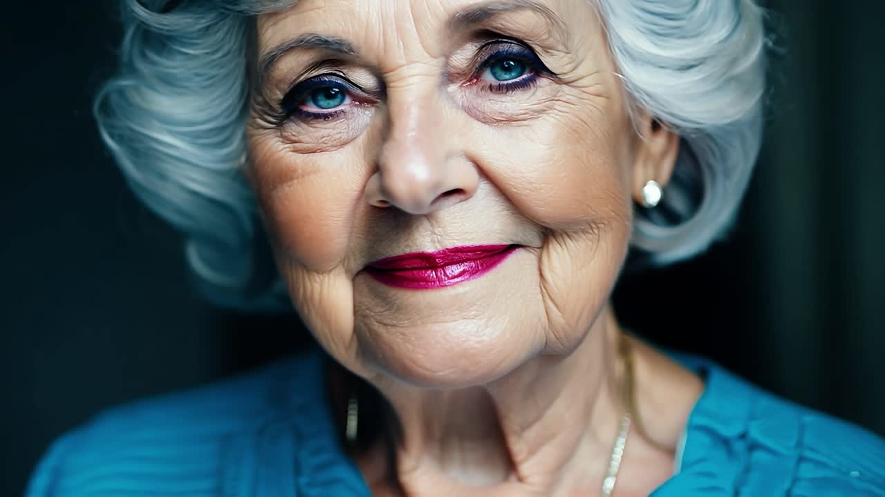 Portrait of a Smiling Senior Woman
