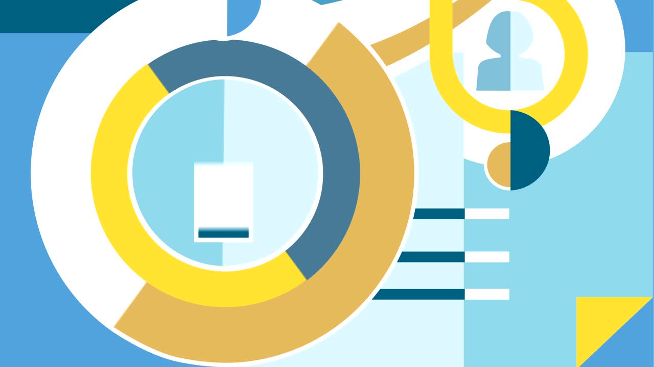 animación de formas abstractas