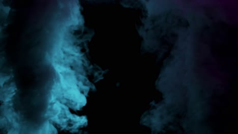 colorful neon smoke background