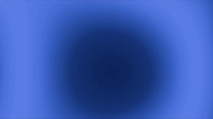 Effetto di Transizione di Luce Blu Astratto su Sfondo Nero