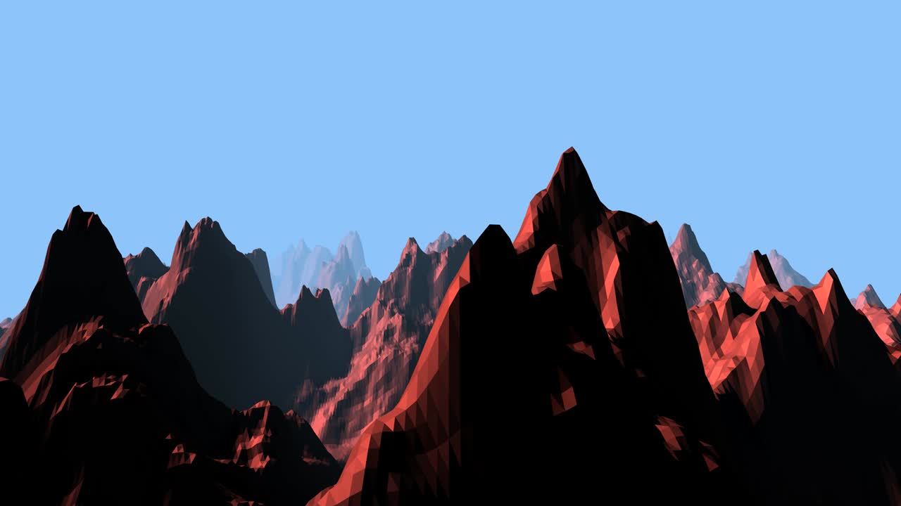 el fondo de las montañas digitales 4k